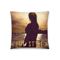 Coussin Life style ( Femme au coucher de soleil, Caraïbes ) Home Travel World Store