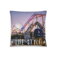 Coussin Life Style ( Voyage en Californie ) USA Home Travel World Store