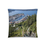 Coussin Norvège (Ville norvégienne d'Ålesund) Home Travel World Store