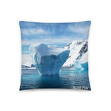 Coussin Pole Nord (Iceberg et Aurore Boréale) Home Travel World Store
