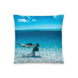 Coussin premium (Dauphins) Home Travel World Store