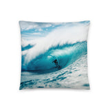 Coussin premium (Surfer vague) Home Travel World Store