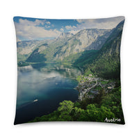 Coussin Autriche (Village Maria Worth et vallée autrichienne) Home Travel World Store
