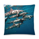 Coussin premium (Dauphins) Home Travel World Store