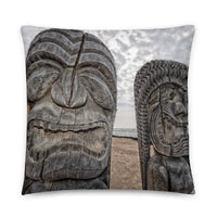 Coussin premium (Hawaii Totem) Home Travel World Store