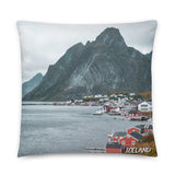 Coussin Island (Reine village et la cascade de Skógafoss) Home Travel World Store