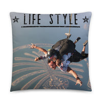 Coussin Life style ( Aventurier à Dubaï ) Home Travel World Store