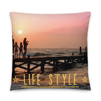Coussin Life Style ( Famille dans les caraïbes ) Home Travel World Store