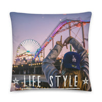 Coussin Life Style ( Voyage en Californie ) USA Home Travel World Store