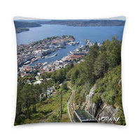 Coussin Norvège (Ville norvégienne d'Ålesund) Home Travel World Store