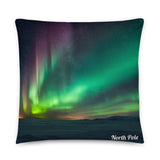 Coussin Pole Nord (Aurore Boréal) Home Travel World Store