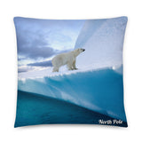 Coussin Pole Nord (Ours blanc polaire) Home Travel World Store