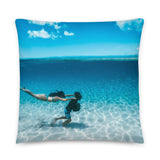 Coussin premium (Dauphins) Home Travel World Store