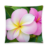 Coussin premium ( Nature, Fleur de Tiaré ) Home Travel World Store