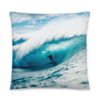 Coussin premium (Surfer vague) Home Travel World Store