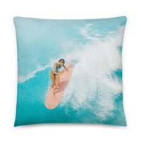 Coussin premium (Surfeuse) Home Travel World Store