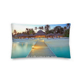 Coussin premium ( Hôtel de rêve aux Maldives ) FR Home Travel World Store