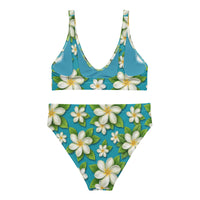 Maillot de bain éco-responsable (Fleur de tiaré) Home Travel World Store