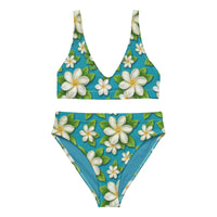 Maillot de bain éco-responsable (Fleur de tiaré) Home Travel World Store