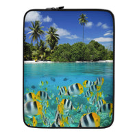 Housse pour ordinateur portable ( Poisson tropicaux, Caraïbes ) Home Travel World Store