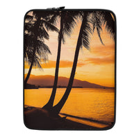Housse pour ordinateur portable ( Coucher de soleil, Caraïbes ) Home Travel World Store