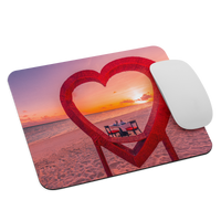 Tapis de souris (Romantic dinner on the beach at sunset) Home Travel World Store