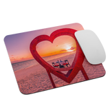 Tapis de souris (Romantic dinner on the beach at sunset) Home Travel World Store