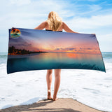 Serviette premium ( Hawaii Sunset ) Home Travel World Store