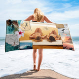 Serviette premium (Surfeuse trip) Home Travel World Store