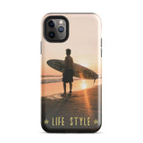 Coque iPhone® Life Style (Surfer Sunset) Home Travel World Store