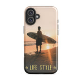 Coque iPhone® Life Style (Surfer Sunset) Home Travel World Store