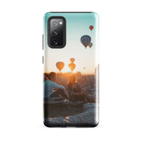 Coque Samsung® (Mongolfer at sunset) Home Travel World Store