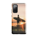 Coque Samsung® (Surfer Sunset) Life Style Home Travel World Store