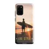 Coque Samsung® (Surfer Sunset) Life Style Home Travel World Store