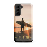 Coque Samsung® (Surfer Sunset) Life Style Home Travel World Store