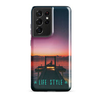 Coque Samsung® (Evening relaxation) Life Style Home Travel World Store