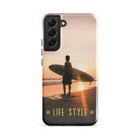 Coque Samsung® (Surfer Sunset) Life Style Home Travel World Store