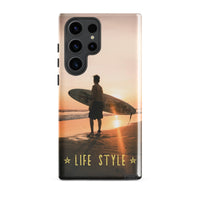Coque Samsung® (Surfer Sunset) Life Style Home Travel World Store