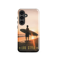 Coque Samsung® (Surfer Sunset) Life Style Home Travel World Store