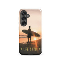 Coque Samsung® (Surfer Sunset) Life Style Home Travel World Store