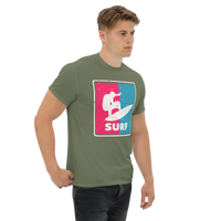 T-shirt classique Homme (Surf) Home Travel World Store