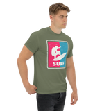 T-shirt classique Homme (Surf) Home Travel World Store