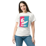 T-shirt classique Femme ( Surf ) Home Travel World Store