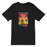 T-shirt Unisexe à Manches Courtes et Col V Home Travel World Store