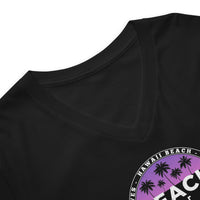 T-shirt Unisexe à Manches Courtes et Col V Home Travel World Store