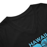 T-shirt Unisexe à Manches Courtes et Col V Home Travel World Store