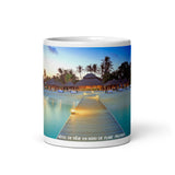 Mug ( Hôtel de rêve et coucher de soleil, Maldives ) FR Home Travel World Store
