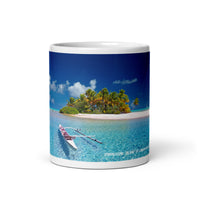 Mug ( Îlot paradisiaque, Polynésie) FR Home Travel World Store