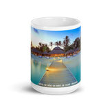 Mug ( Hôtel de rêve et coucher de soleil, Maldives ) FR Home Travel World Store