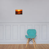 Poster ( Ciel de feu, Sri Lanka ) FR Home Travel World Store